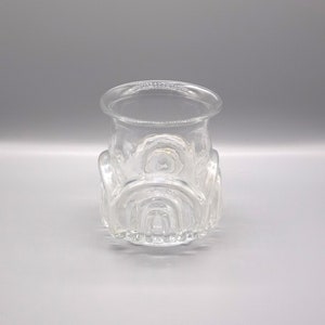 Vintage Glass Vase by JOHNSFORS Designed by INGEGERD RÅMAN / Raman. Glass Art Vase Signed Ingegerd Råman Made in Sweden in the 90s