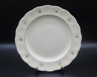 Vintage GUSTAVSBERG Flint Porslin the BLOMMOR Dinner Plate Designed by Stig Lindberg. Made in Sweden 1981 - 1985.
