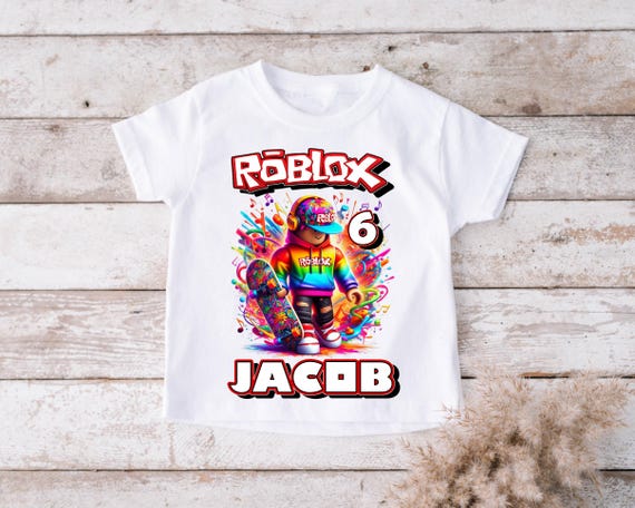 Roblox Character Roblox Kids Shirt Roblox Kids T-shirt