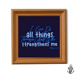 Digital Art, Philippians 4:13