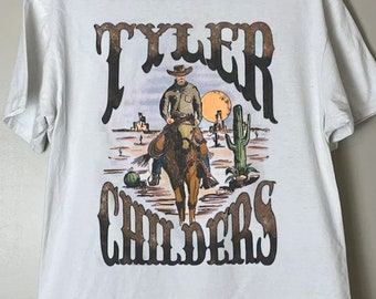 Tyler Childers Western Cowboy Vintage T shirt, Rustin in the Rain Shirt, Way of the Triune God t shirt, Country Music 90s tshirt for fans