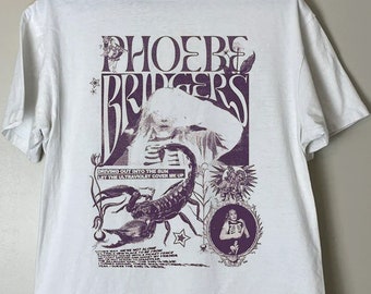 Phoebe Bridgers Punisher I Know the End Retro T shirt, Phoebe Bridgers Reunion On Tour Vintage t shirt, Phoebe Bridgers Farewell Tour tshirt