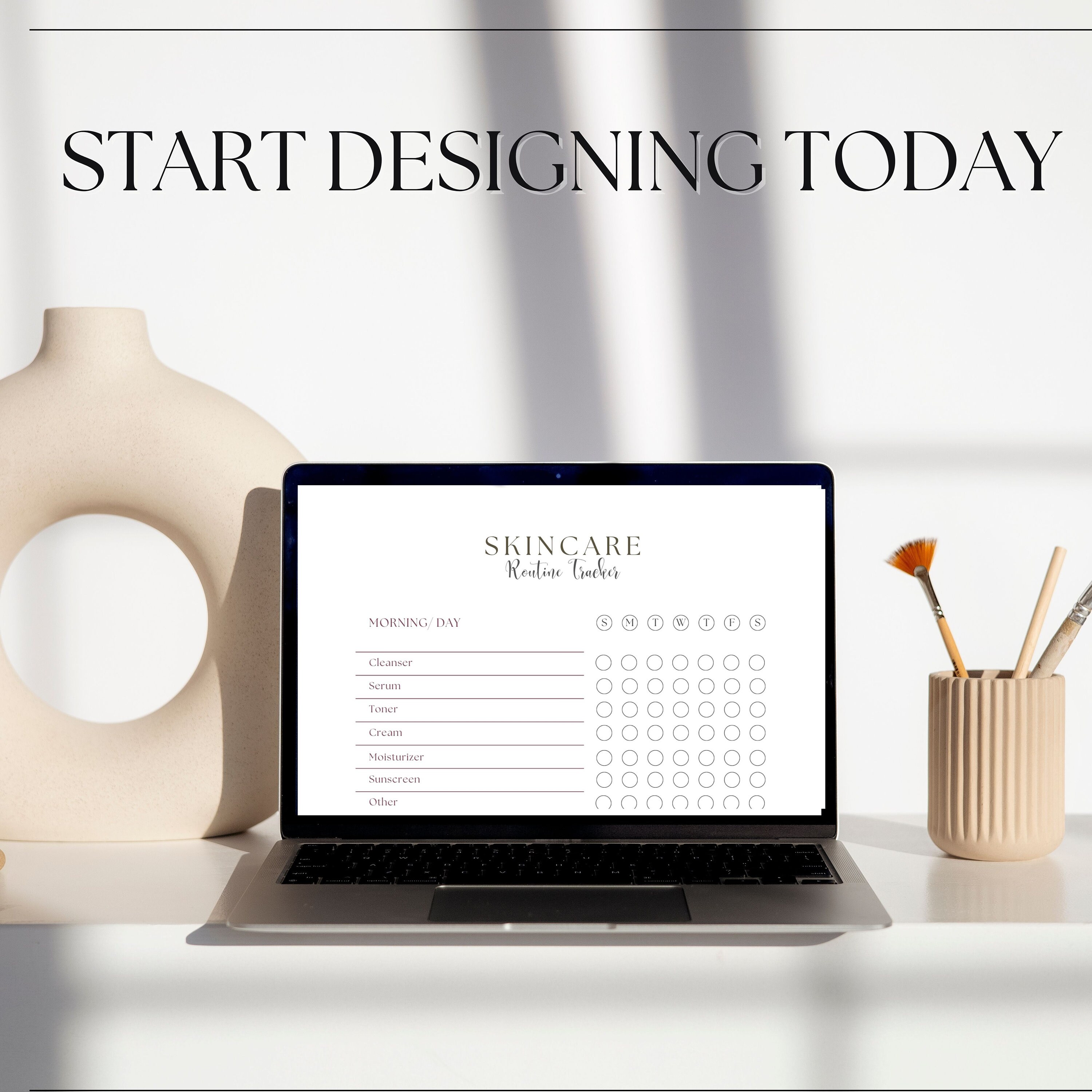 Editable Self Care Planner, Digital Canva Journal Diary Template ...