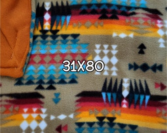 Brown Aztec 2x5 Cage Liner (31x80)