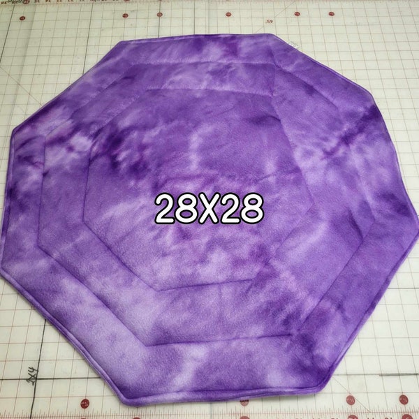 Tie Dye Purple Playpen Liner (28x28)