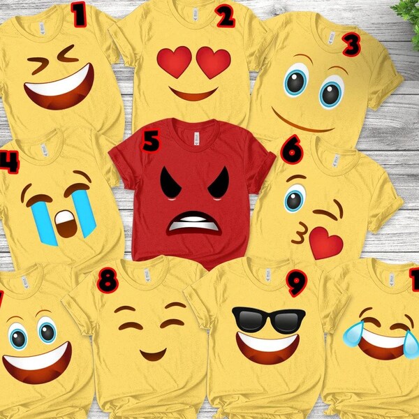 Emoji Costume Etsy