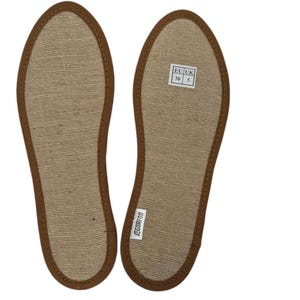 Handmade Cinnamon Insoles: Anti-Odor Shoe Support