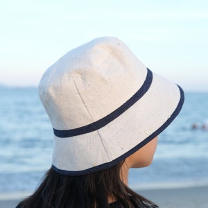 Hemp bucket hat, Linen bucket hat, eco-friendly hat, handmade hat, Fashion Bucket Hat, Women Hat, Adult Unisex Bucket hat, Baseball cap
