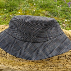 Hemp bucket hat, Linen bucket hat, eco-friendly hat, handmade hat, Fashion Bucket Hat, Women Hat, Adult Unisex Bucket hat Cotton linen - M