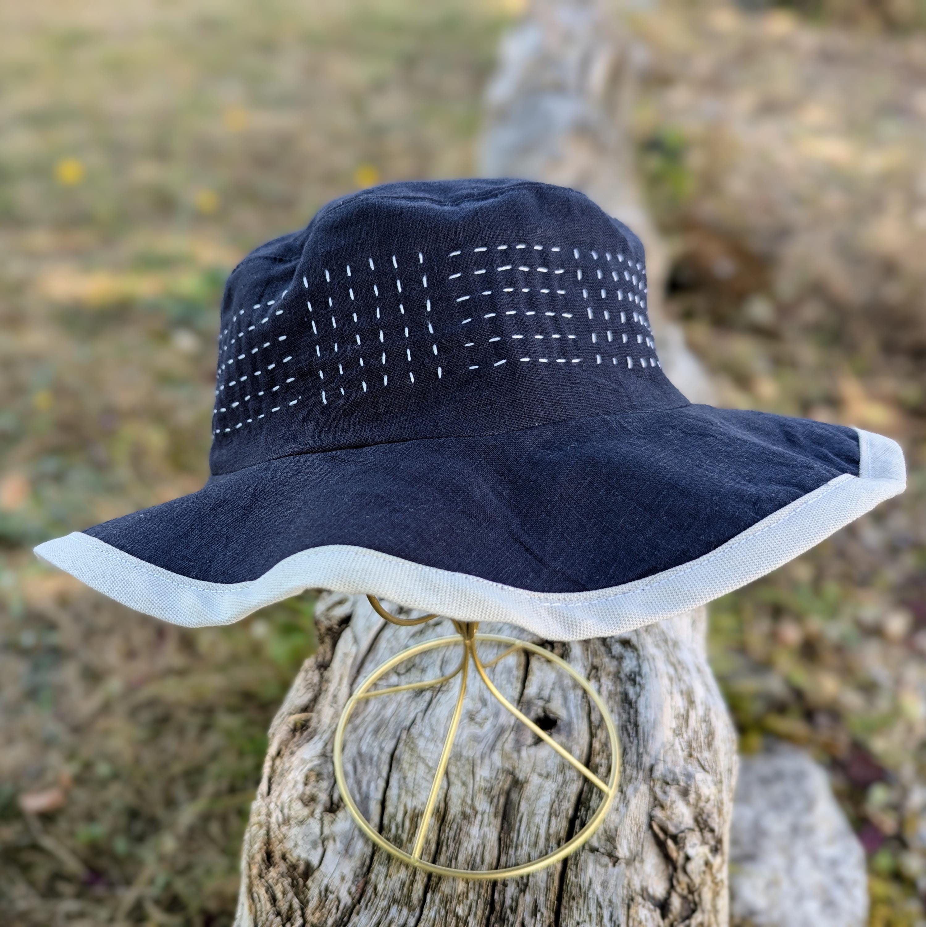 MOLTEMANI SASHIKO Heavyweight Hat ネイビー MOLTEMANI SASHIKO Heavyweight Hat ネイビー
