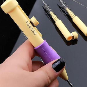 Adjustable Punch Needle Set, Embroidery Craft Tools, Needle Threaders image 2