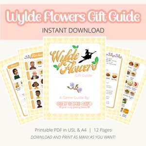 Wylde Flowers Geschenk Ratgeber | Wylde Blumenspiel | Gemütliche Spielanleitung | Gemütliche Gamer Geschenke | Gemütlicher Gamer Merch | Gamer Geschenke