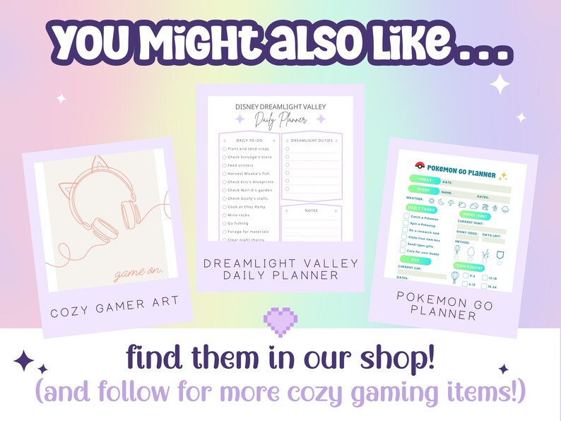 Rune Factory 5 Requests Guide RF5 Wanted Monsters RF5 Etsy