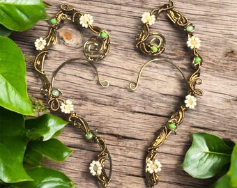 Enchanted Copper Wire Wrapped Ear Cuffs