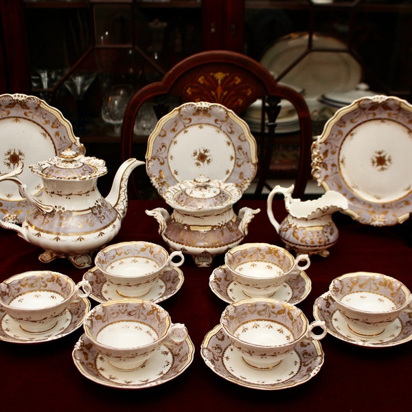 Antique Tea Set Etsy