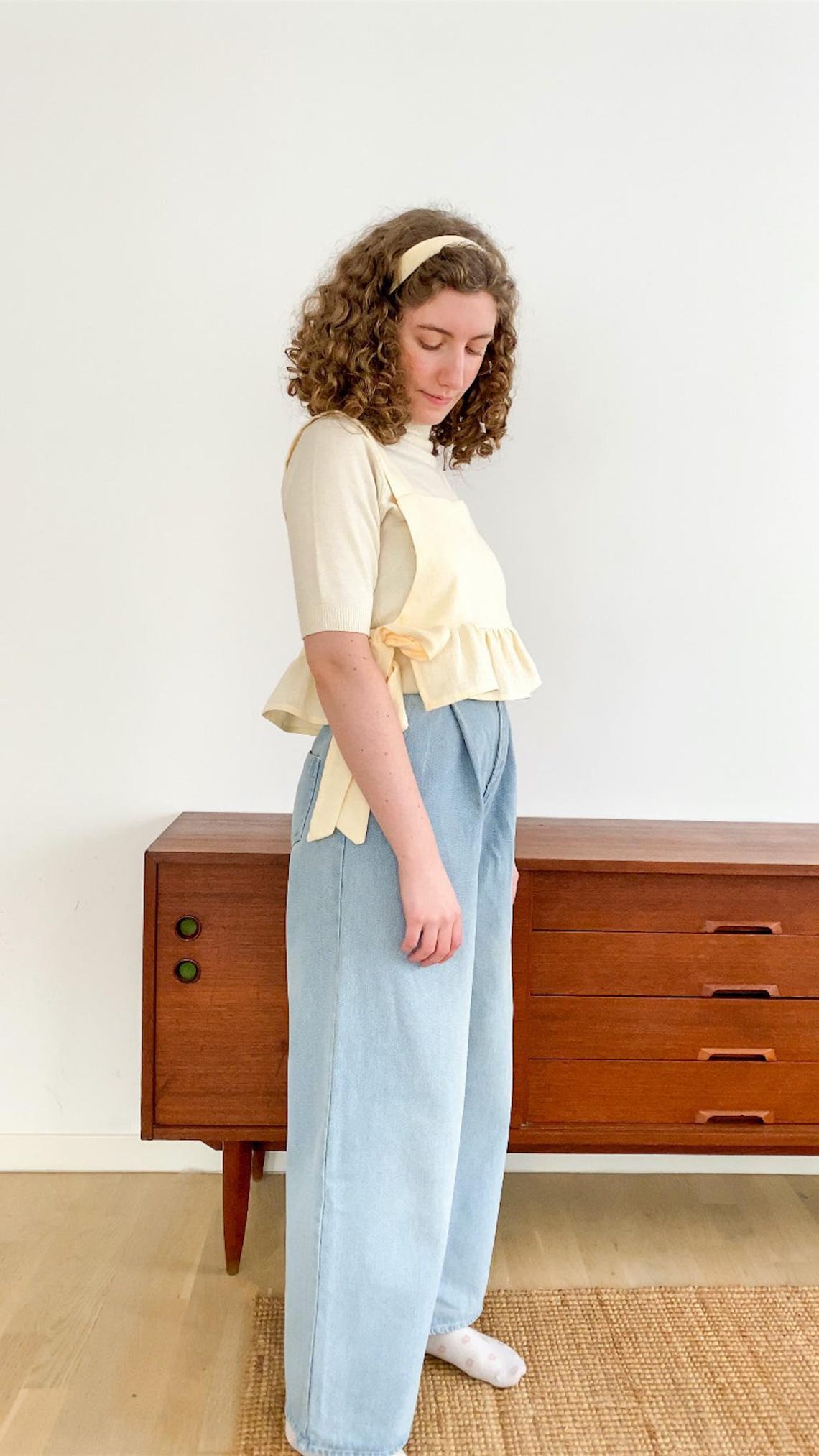 Birch Top PDF Sewing Pattern | Whimsical Layering Top With Bows and ...