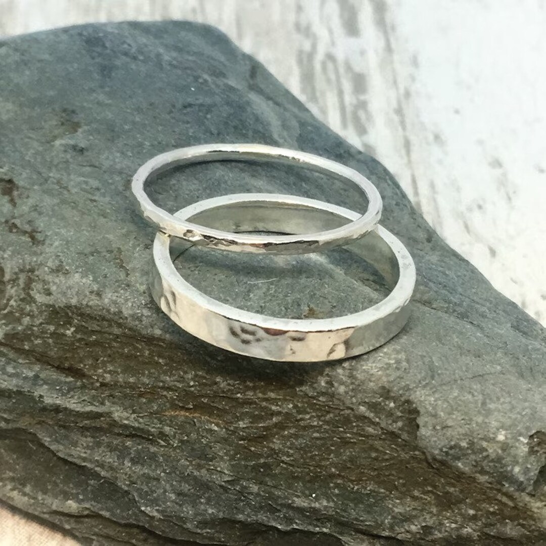 Sterling Silver Stacking Rings | Stackable Ring Set 925 Silver Rings ...