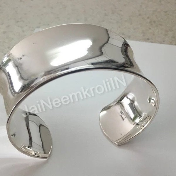 Frauen Armband Sterling Breite Manschette Armreif Offener Armreif Armband Silber Armbänder dünne Armbänder Lady Geschenke.