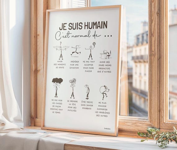 Feuille de travail pour la santé mentale français : affiche TCC, décor bureau thérapie, conseiller scolaire, psychologue, travail social