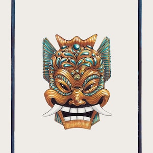 Avatar Last Airbender - Maschera Blue Spirit