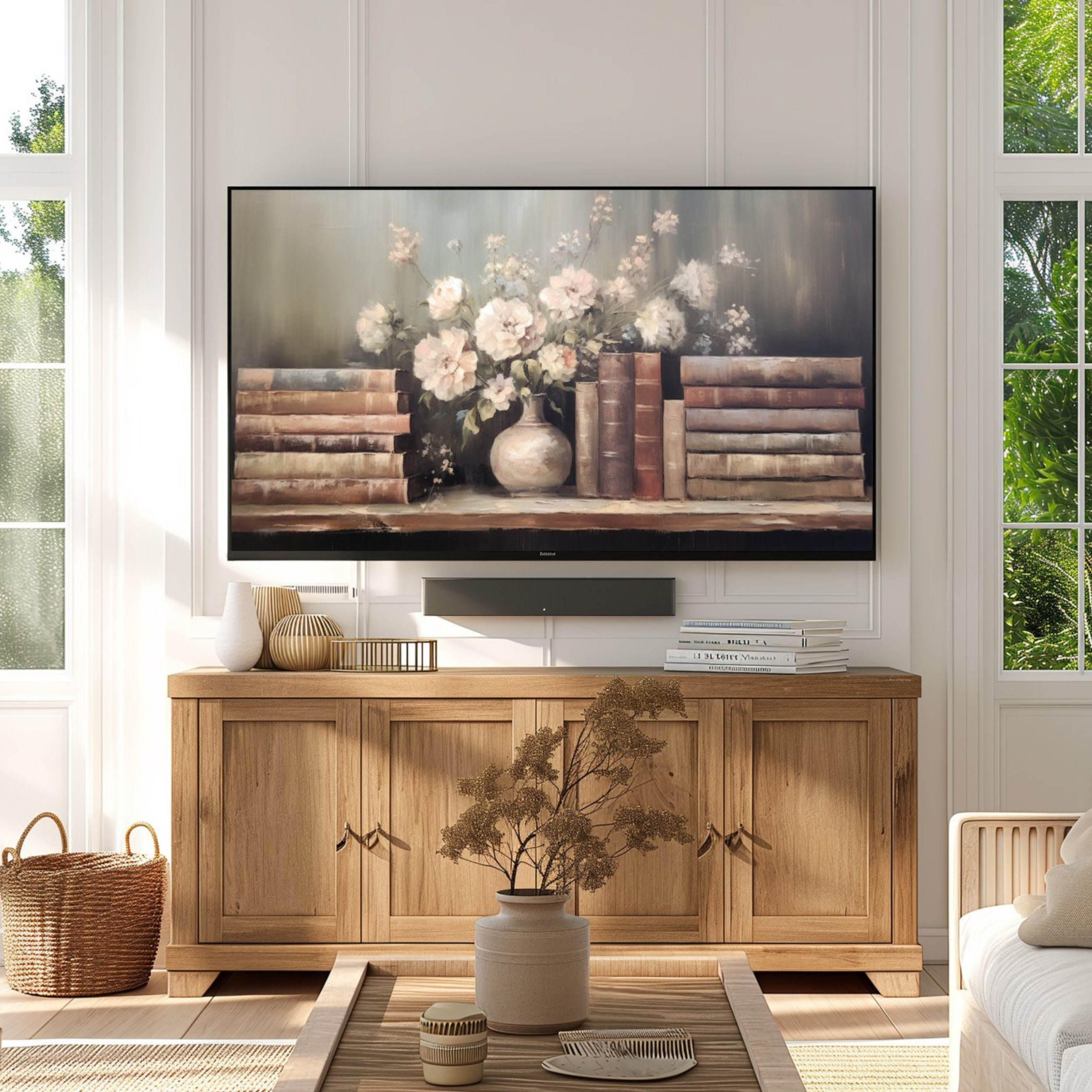 Bookworm Frame Bookish Frame TV Art, Bookish TV Art, Book Lover TV Art, Library Tv Art ...