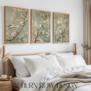 Sage Green Chinoiserie Art Print
