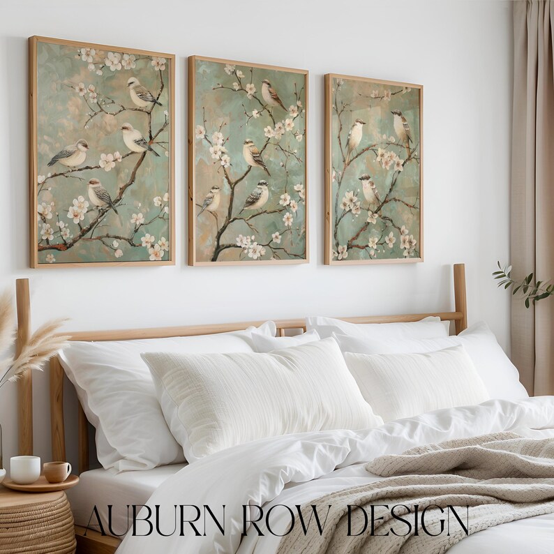 Sage Green Chinoiserie Art Print