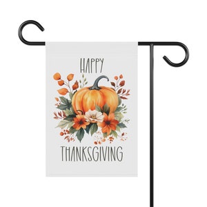 TraQunn Welcome Fall Pumpkin Garden Flag Vertical Double Sided Buffalo Check Plaid Small Yard Autumn Thanksgiving Harvest Holiday Outdoor Decoration