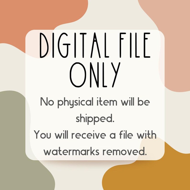 Abstract Digital Art Download, Modern Minimalist Decor, Printable Watercolor Style, Instant Wall Art, No Physical Item, Home Office Decor