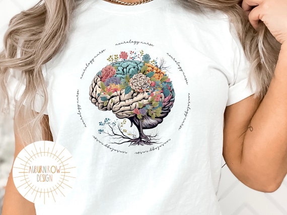 Chemise d infirmiere en neurologie chemise d infirmiere Neuro chemise d infirmiere Neuro ICU cadeau d infirmiere en neurologie cadeau d infirmiere Neuro cadeau pour infirmiere Neuro Etsy France