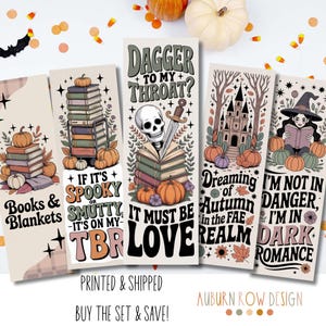 Halloween Bookmarks, Skeleton Bookmarks, Bookish Halloween Bookmarks, Spooky Bookmarks, Bookish Gifts, Book Lover Gifts, Book Accessories