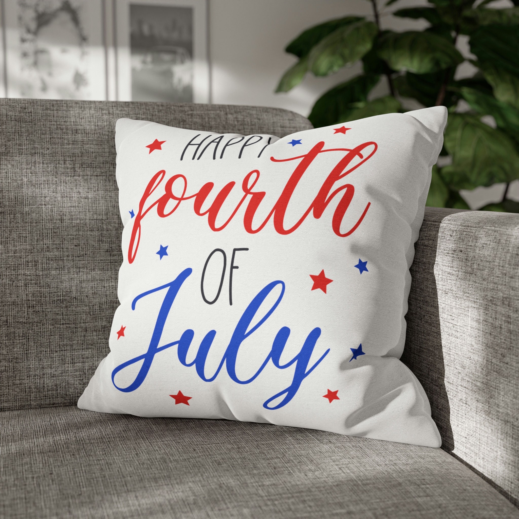 4th of July Pillow Cover Fourth of July Pillow Cover 4th of Etsy