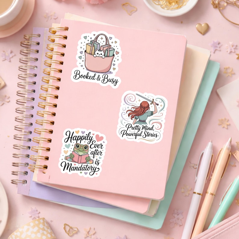 Coquette Bookish Clipart
