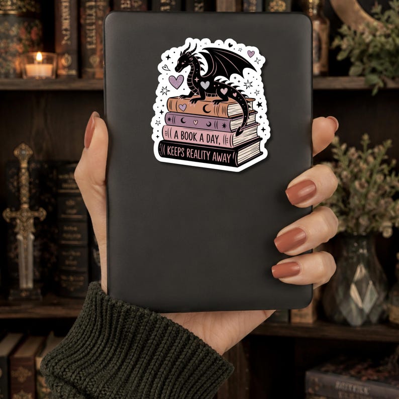 Romantasy Stickers PNG