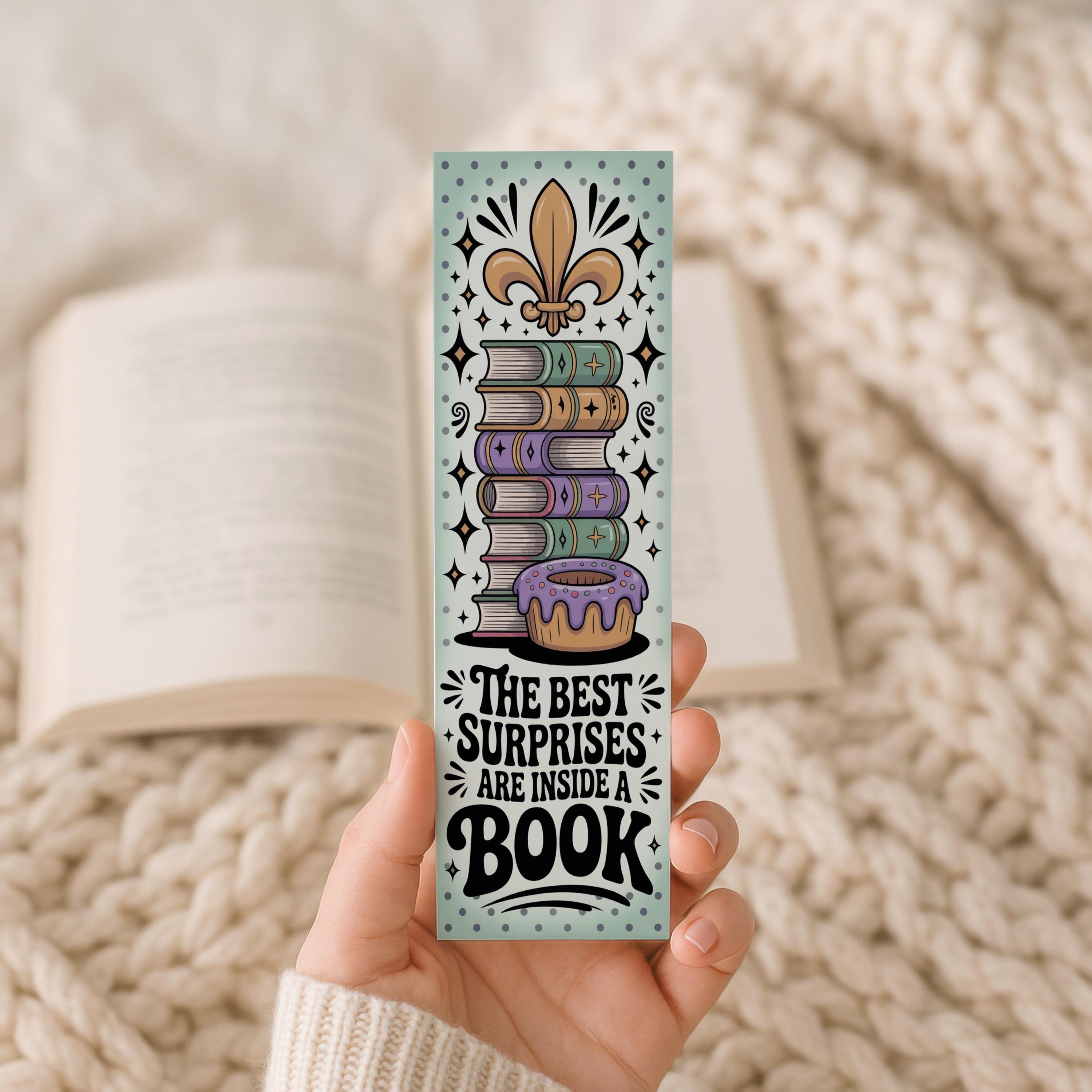 Mardi Gras Bookmarks, Fat Tuesday Bookmarks, Mardi Gras Bookish Gifts ...