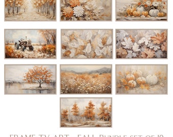 Fall Frame TV Art Bundle, Autumn Frame TV Art Bundle, Fall Landscape Frame TV Art, Samsung Frame Tv Art, Rustic Winter Frame Art