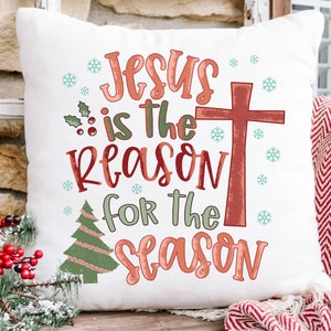 Christian christmas pillows deals