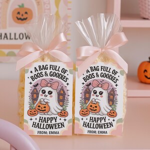 Printable Boo Bag Tags