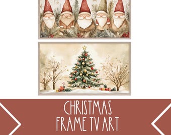 Christmas Frame TV Art, Winter Frame TV Art, Christmas Gnome Frame TV Art, Christmas Tree Tv Art, Christmas Tv Art, Winter Tv Art