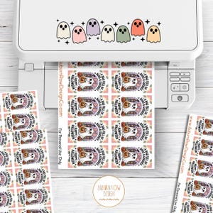 Printable Boo Bag Tags