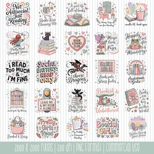 Coquette Bookish Clipart