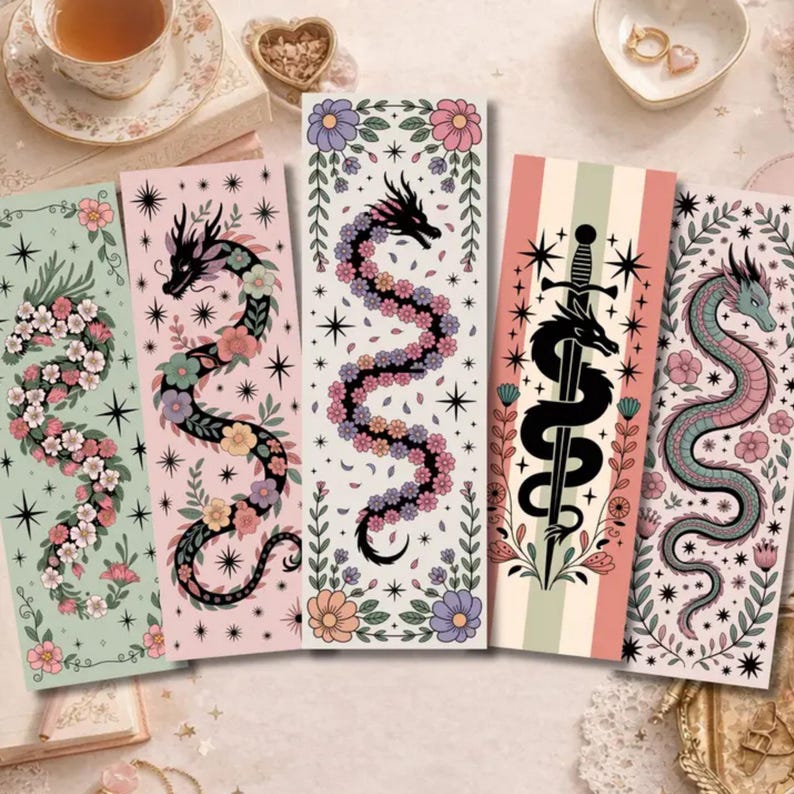 Printable Romantasy Bookmarks