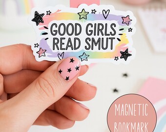 Smut Magnetic Bookmark, Romance Magnetic Bookmark, Dark Romance Magnetic Bookmark, Smut Bookmark, Romance Bookmark, Bookish Gifts, Reading