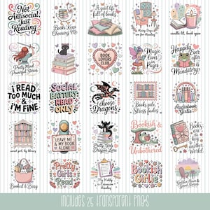 Coquette Bookish Clipart