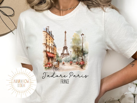 Paris Shirt, Paris Tshirt, Paris Tee, Paris T-Shirt, Paris France Shirt, Paris Gift, Paris City Shirt, Eiffel Tower Shirt