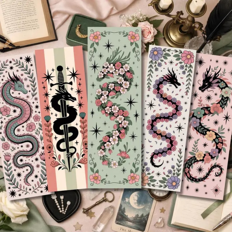 Printable Romantasy Bookmarks