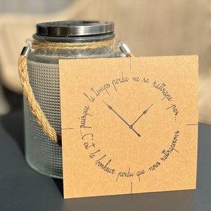 Carta sulla felicità, carta sul futuro, carta d'amore.