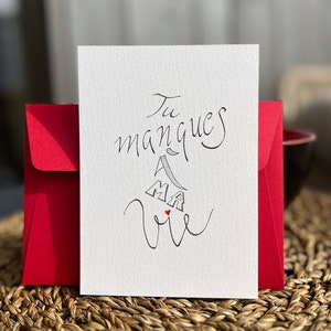 Carte sur le manque, carte sur l'absence, carte sur la rupture.