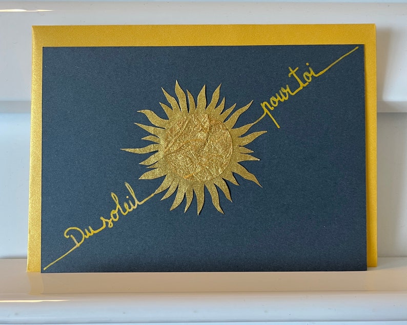 Carte de réconfort, carte d'encouragement. 画像 6