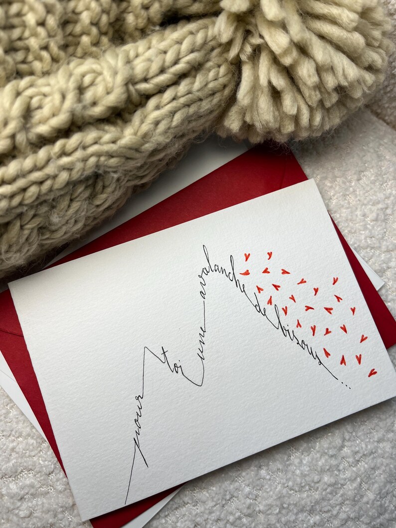 Carte d'amour, carte d'amitié, carte tendresse, carte humoristique. image 8